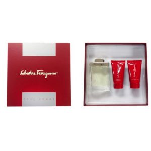 SET SALVATORE FERRAGAMO 3 PIEZAS