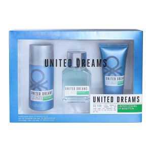 SET UNITED DREAMS GO FAR 3 PZAS CABALLERO