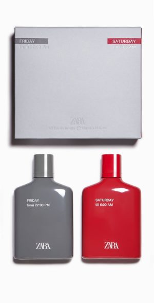 ZARA FRIDAY FROM 22:00PM + SATURDAY TILL 6:00 AM 2x 100ML TOILET