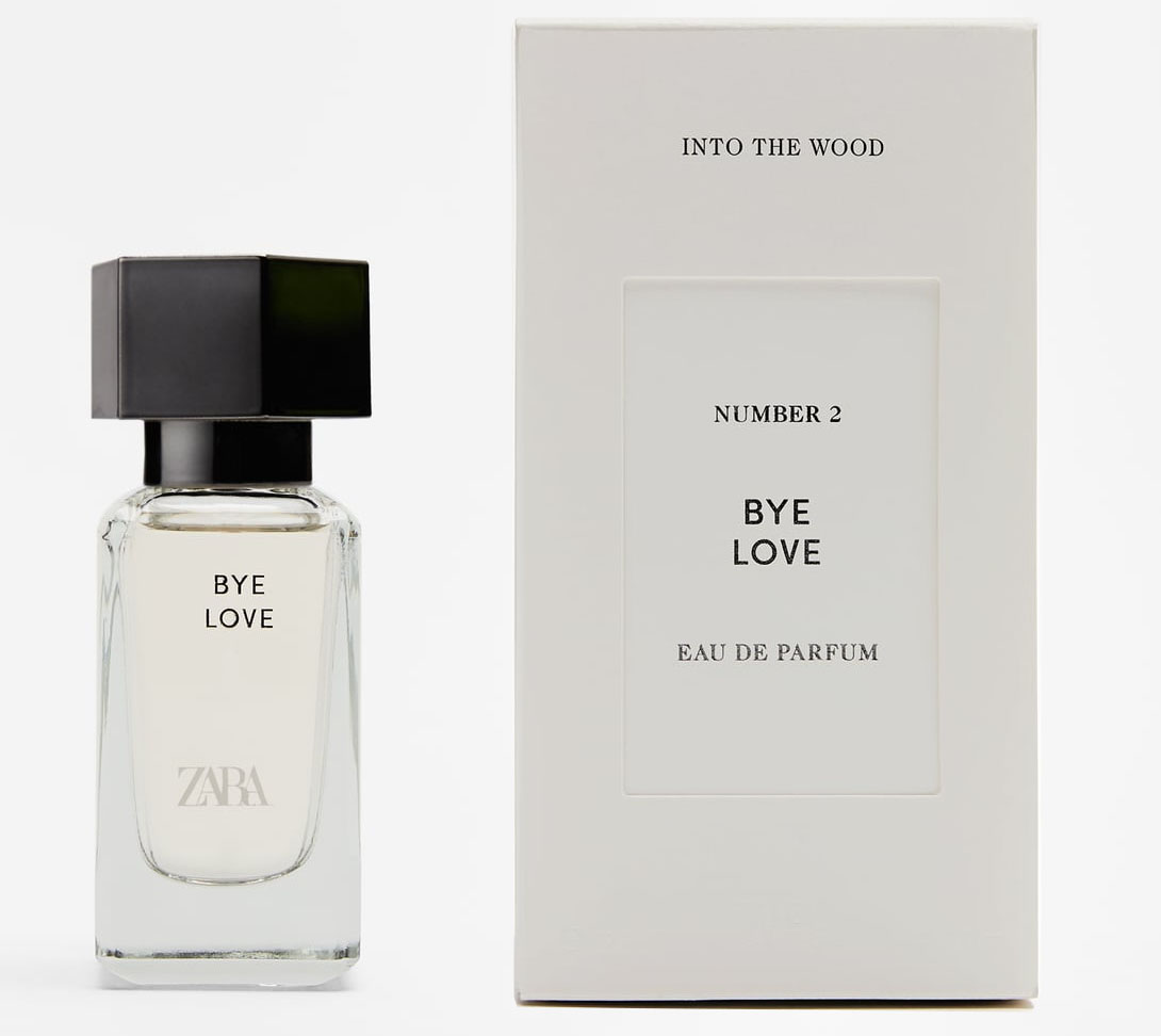 ZARA BYE LOVE 30ML PERFUME DAMA