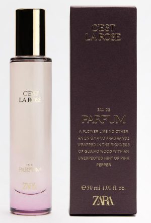 ZARA C'EST LA ROSE 30ML PERFUME DAMA