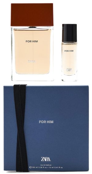 ZARA FOR HIM 100ML + 12ML TOILETTE CABALLERO