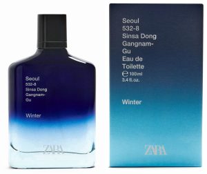 ZARA SEOUL WINTER 100ML TOILETTE CABALLERO