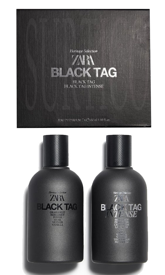 ZARA BLACK TAG + BLACK TAG INTENSE 100ML CABALLERO