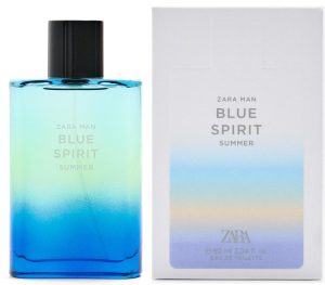 ZARA BLUE SPIRIT SUMMER 90ML TOILETTE CABALLERO