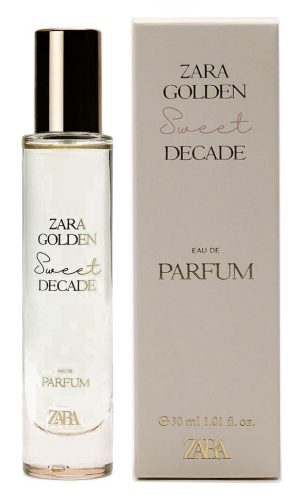 ZARA GOLDEN DECADE SWEET 30ML PERFUME DAMA