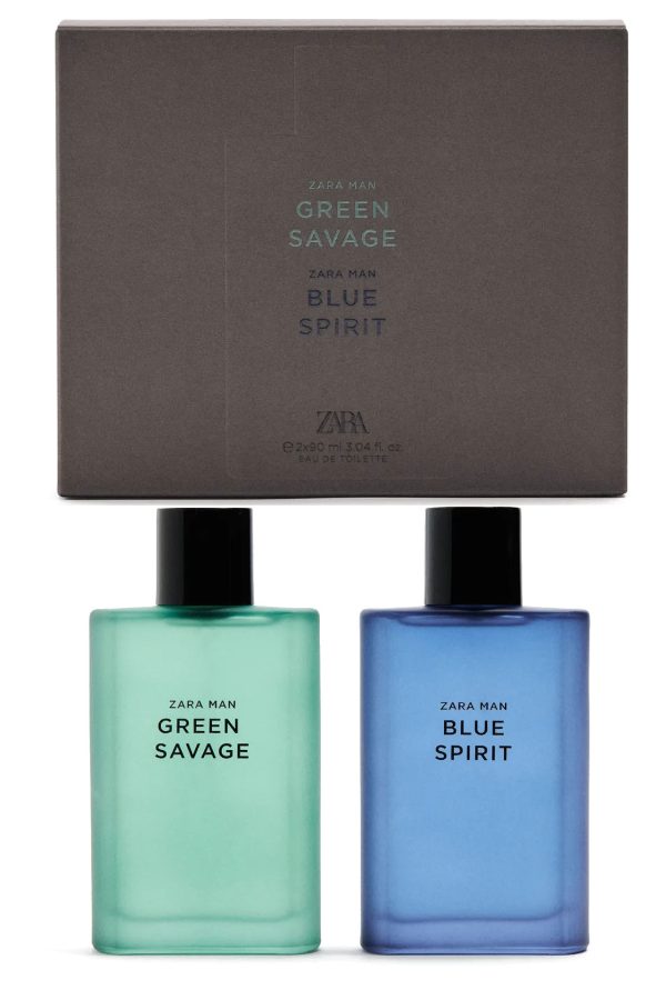Zara green savage blue spirit 90ml