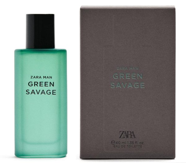 Zara man green savage 40ml