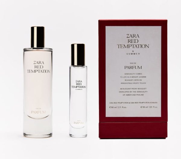 Zara red temptation 80mlsummer30ml