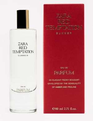 ZARA RED TEMPTATION SUMMER 80ML PERFUME DAMA