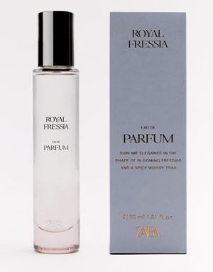 ZARA ROYAL FRESSIA 30ML PERFUME DAMA