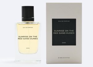 ZARA SUNRISE ON THE RED SAND DUNES 100ML PERFUME CABALLERO