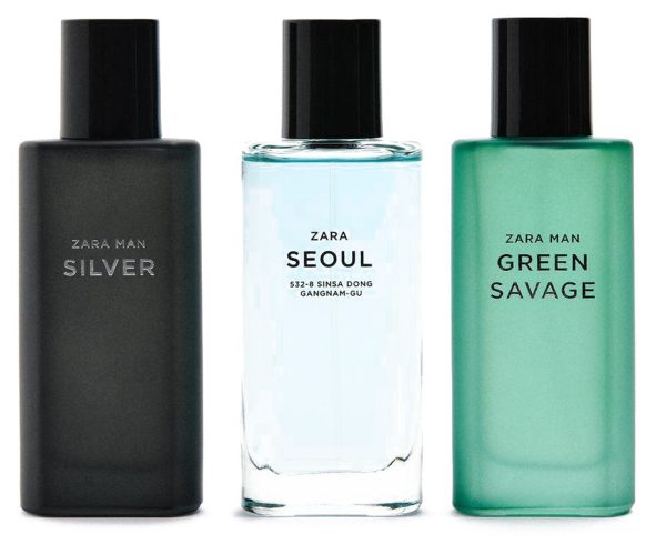 Zara trio silverseoulgreen savage 40ml
