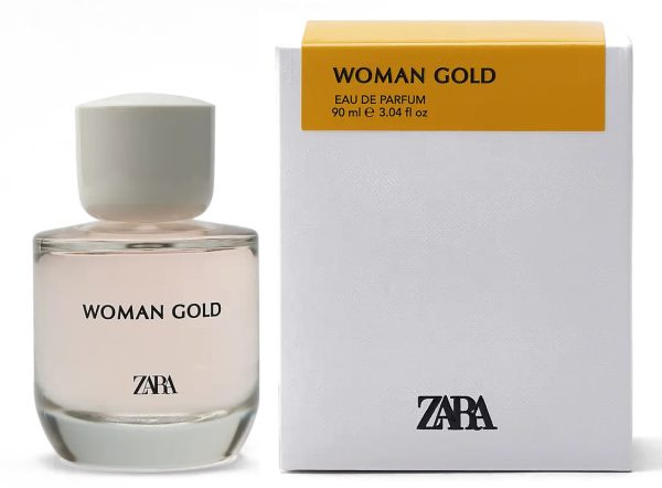 Zara woman gold