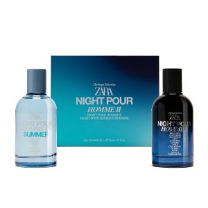 ZARA NIGHT POUR HOMME II + NIGHT POUR HOMME II SUMMER 100ML TOIL