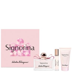 SET SIGNORINA DE SALVATORE FERRAGAMO  3 PIEZAS