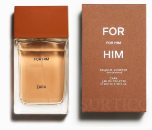 ZARA FOR HIM 100ML TOILETTE CABALLERO
