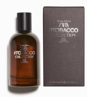 ZARA TOBACCO  RICH WARM ADDICTIVE 100ML TOILETTE CABALLERO
