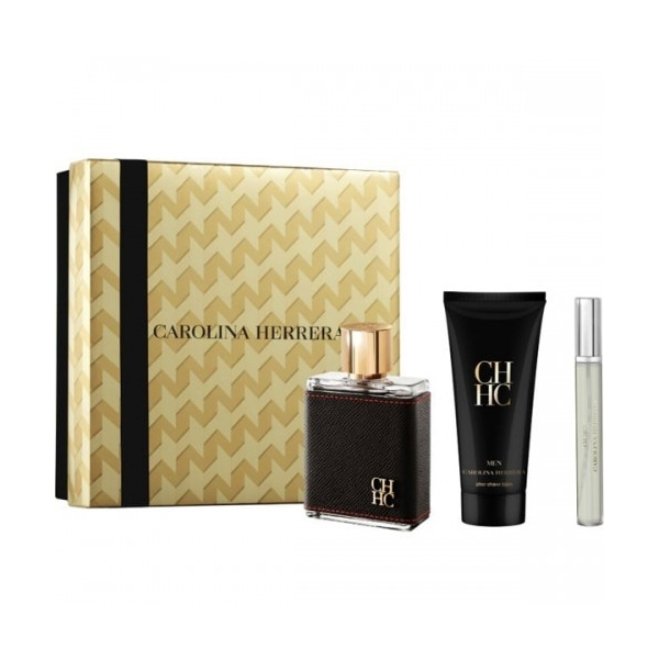 SET CAROLINA HERRERA CH MEN 3 PZAS CABALLERO