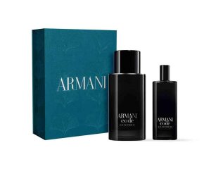 SET GIORGIO ARMANI ARMANI CODE EDP 75ML + 15ML 2 PZAS CABALLERO