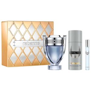 SET PACO RABANNE INVICTUS 3 PZAS CABALLERO